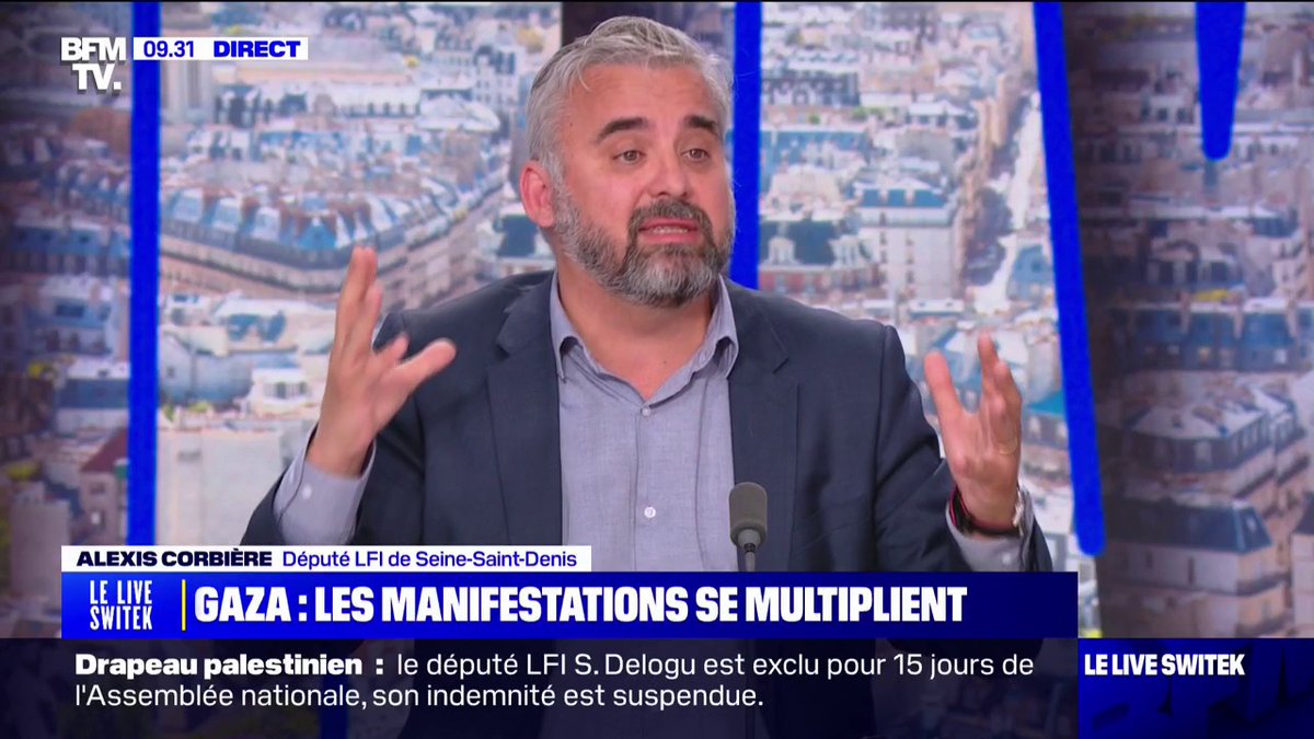 💬"Je n'ai pas besoin de ça" L'émotion d'Alexis Corbière expliquant qu'il n'ira pas voir le film d'Aymeric Caron sur Gaza