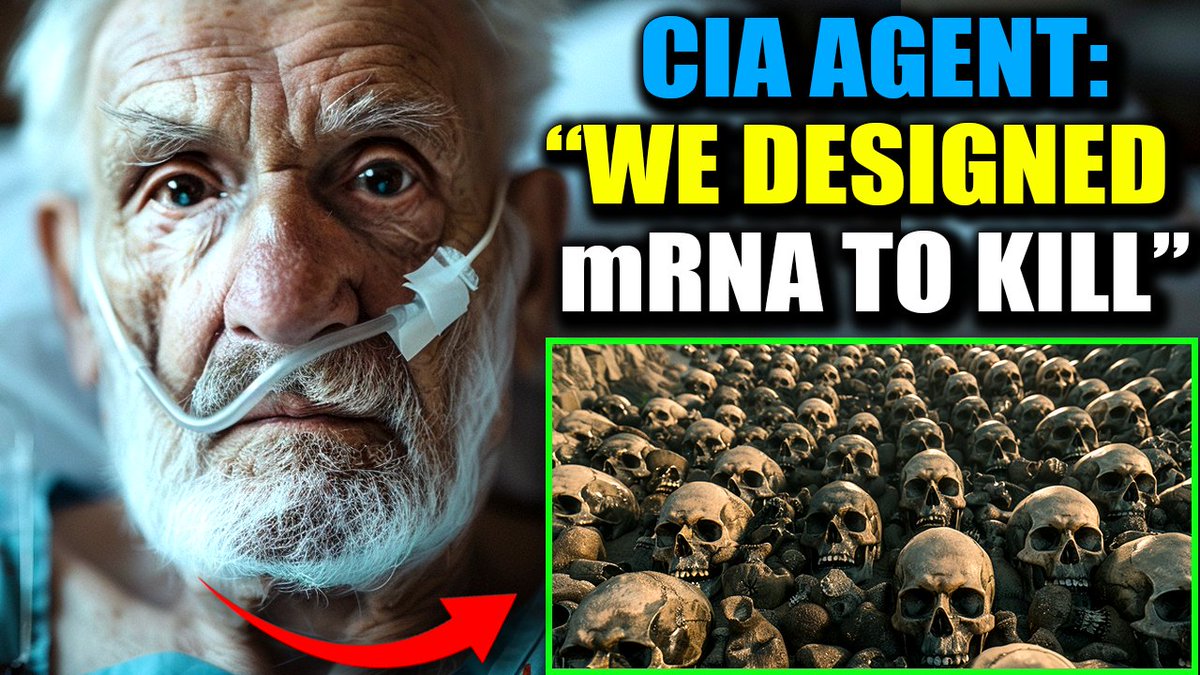 🚨 CIA Agent Testifies 'We Invented mRNA As a Bioweapon With Gates and WEF' The CIA invented mRNA technology in conjunction with the Bill and Melinda Gates Foundation, the World Economic Forum and the Rockefeller Foundation, according to the bombshell testimony of CIA agent who admits that Covid vaccines were developed as a bioweapon to control humanity. According to the agent and leaked top secret documents, the Covid plandemic was a psy-op run by the CIA to frogmarch humanity towards a total surveillance state, and Covid mRNA vaccines were not developed during Operation Warp Speed, but were ready and waiting for deployment for at least 10 years prior to the plandemic. These revelations are all backed by fully verifiable documents and sources and will spell doom for the elite if we can spread this information to enough people. H/t Alex Jones