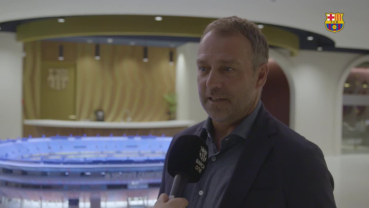 🎙️ Hansi Flick's first words as the new Barça coach