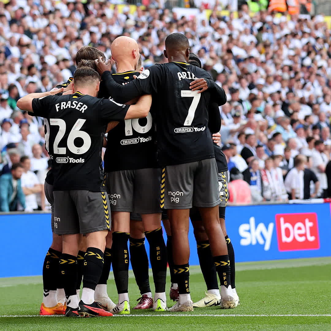 RussBall™️ at Wembley. The Southampton Way ✊