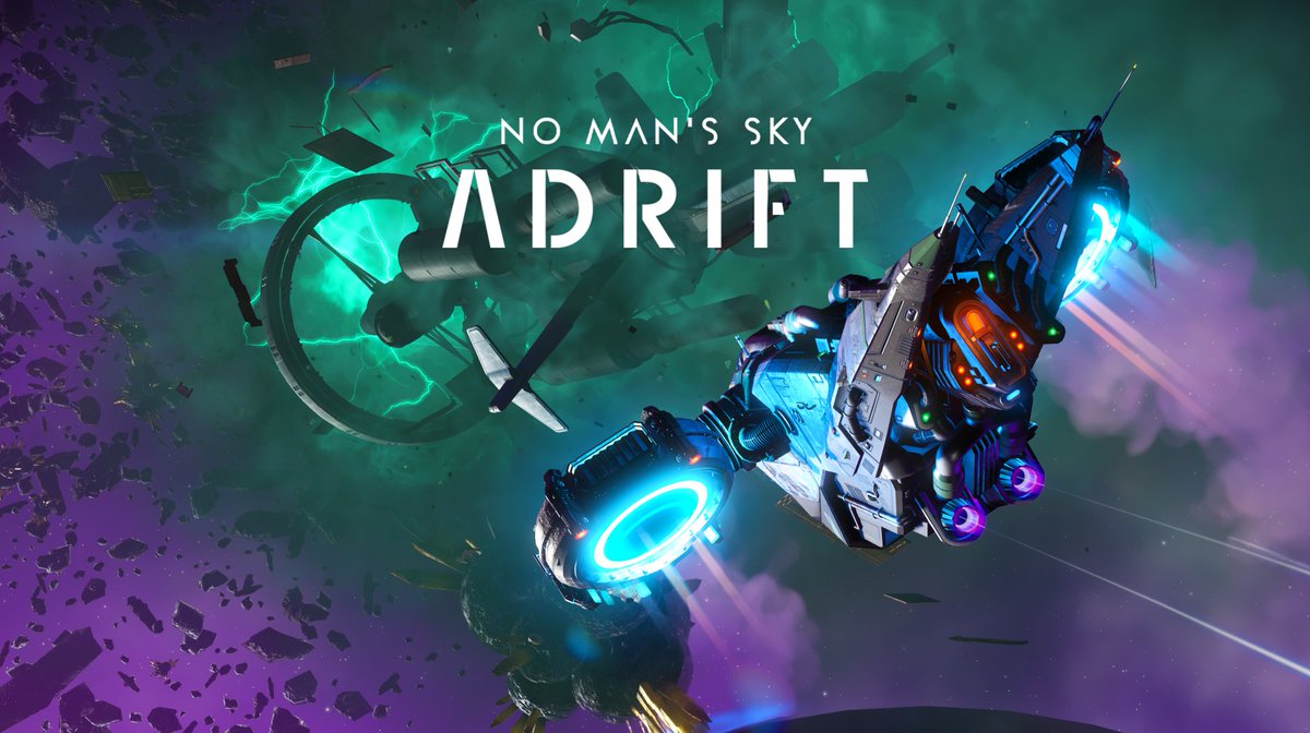 No Man's Sky Adrift 🛟Abandoned Universe ⚓Adrift Expedition 👻Hidden Lore 🦞Scuttler Pet ⛏️Iron Vulture StarShip ☠️Frigate of the Damned 🚤New Ship Customisations 🐚Ruined Starships 🦑Lurking Infestations More Will Follow... Free for all platforms