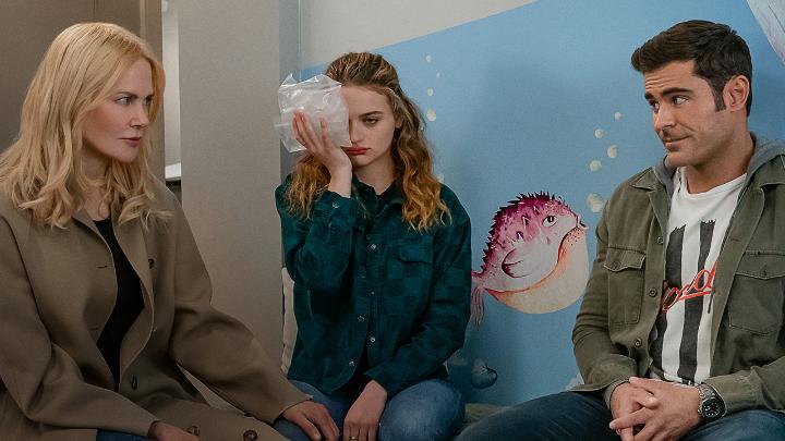 A single mother sparks with a lonely actor — who happens to be her daughter's celebrity boss. Nicole Kidman, Zac Efron and Joey King star in A Family Affair, premiering June 28.