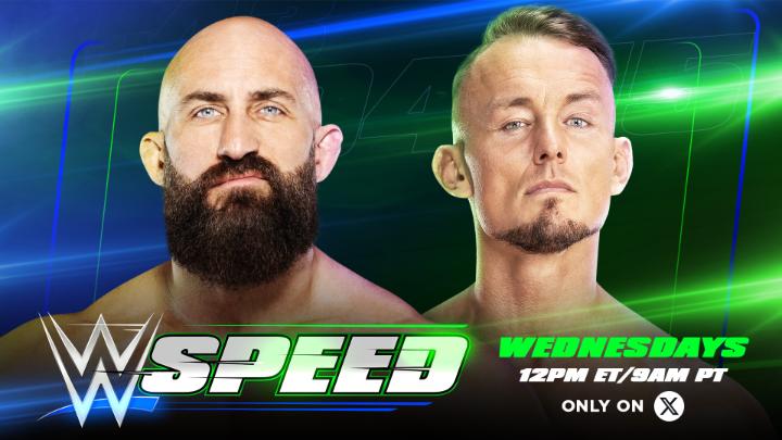 TODAY ON #WWESpeed 🚨 #DIY's Madman Ciampa takes on Imperium's 𝐋𝐮𝐝𝐰𝐢𝐠 𝐊𝐚𝐢𝐬𝐞𝐫! Who will move forward in this No. 1 Contender's Tournament? 👀