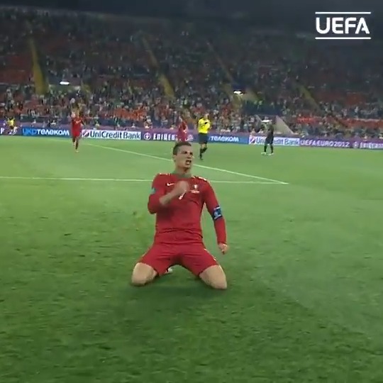 Ronaldo vs. Holanda, 2012.