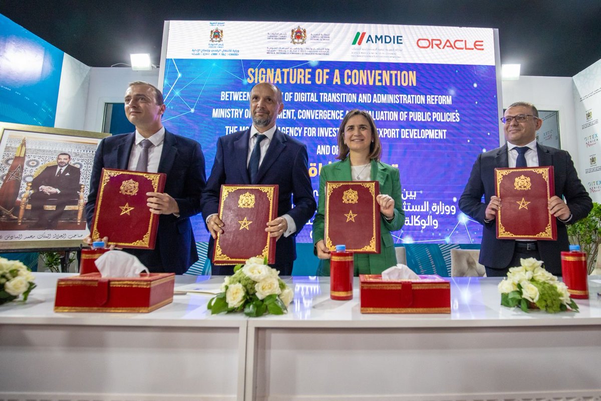 🇲🇦🇺🇸 Cloud computing: Oracle ouvrira deux sites à Casablanca et Settat, pour 1,4 milliard de dirhams «Oracle fournira les dernières technologies de cloud computing. Cela permettra d’accélérer la transformation digitale du Maroc.»