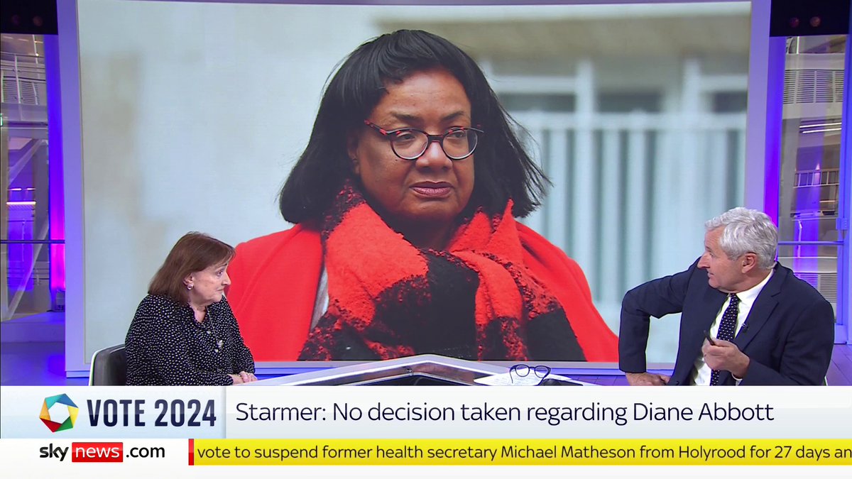 'Labour will lose the black vote overnight' over Diane Abbott controversy. Former Labour MP Emma Dent Coad says that the way Diane Abbott has been treated in the Labour Party will be damaging to their votes. 📺 Sky 501, Virgin 602, YouTube