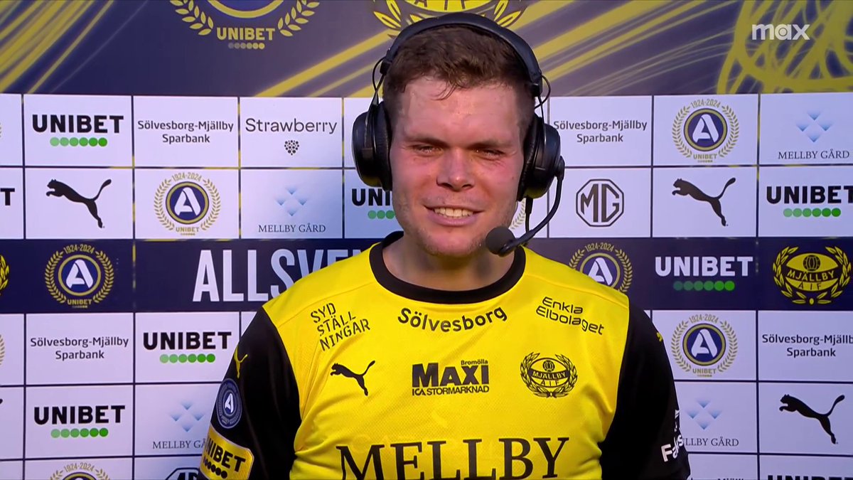 "Den träffade skallen" Jacob Bergström om målet. ⚽️ 📲 Se all kommande sport på vår nya streaming-hemmaplan Max, där du ser allt från Allsvenskan.