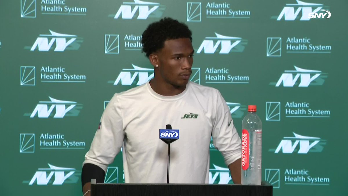Garrett Wilson talks about the success of Ohio State wide receivers: "We know how to practice. We practice as hard as possible so the game is what it is... we're always competitive as hell."