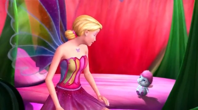 barbie: mariposa - opening scene