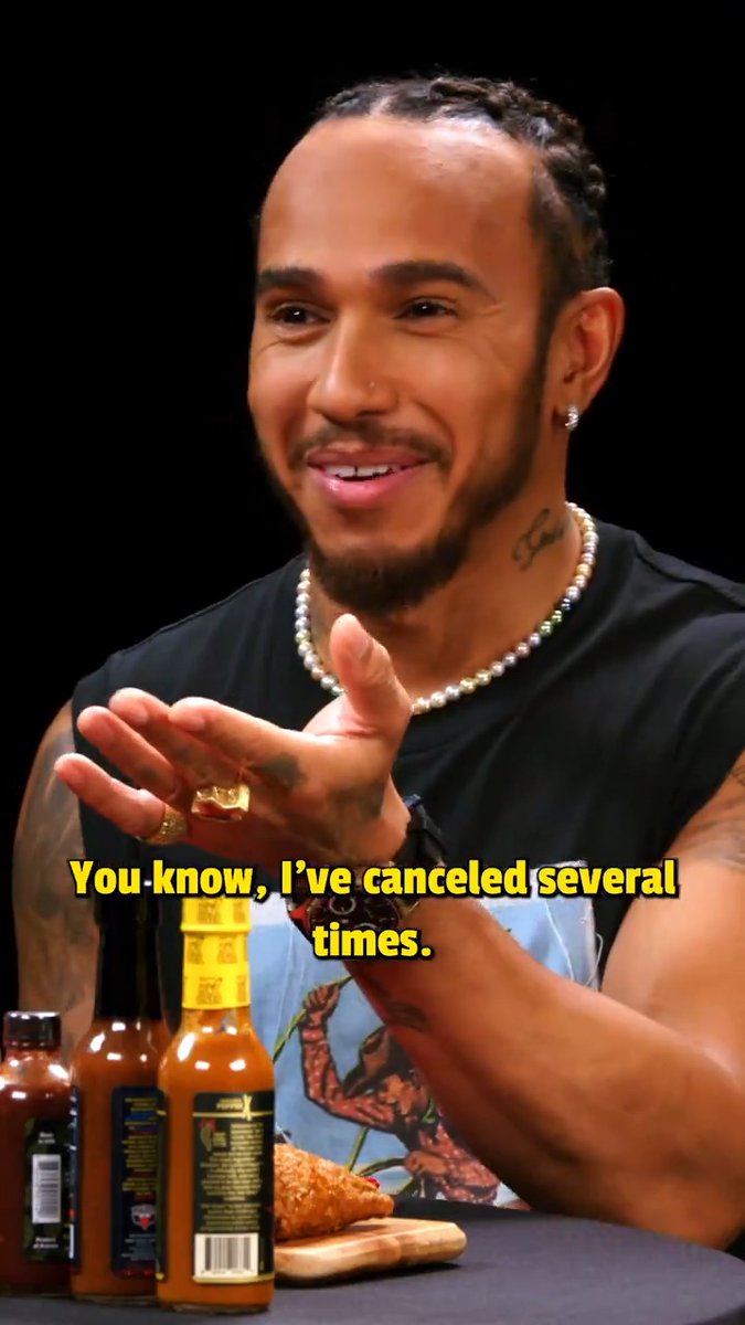 TOMORROW on #HotOnes, @lewishamilton takes on the Wings of Death. 💀 Will he make it to the end? Find out @ 11AM ET. 🔥