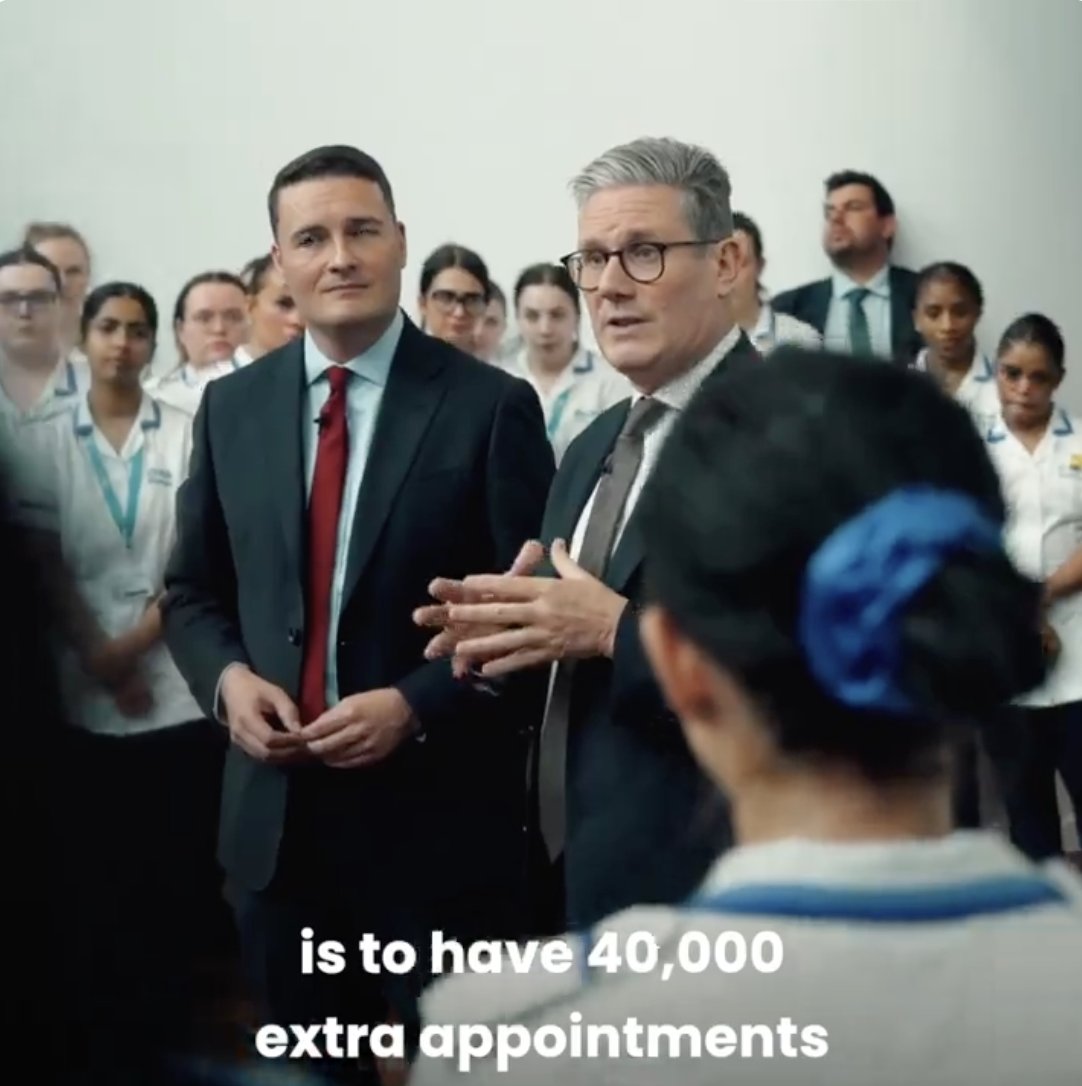The last Labour government got waiting lists down and satisfaction in the NHS to the highest level ever. We’ve done it before, we can do it again.