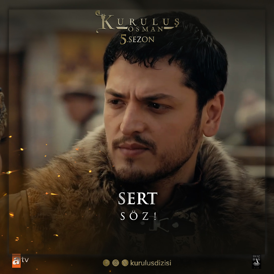 “Atam şimdi içeride yatıyorsa sebebi sensin Alaeddin.” “If my ancestor is in jail now, it's because of you, Alaeddin.” #KuruluşOsman heyecan dolu yeni bölümüyle #atv’de devam ediyor! Bozdağ Film atv