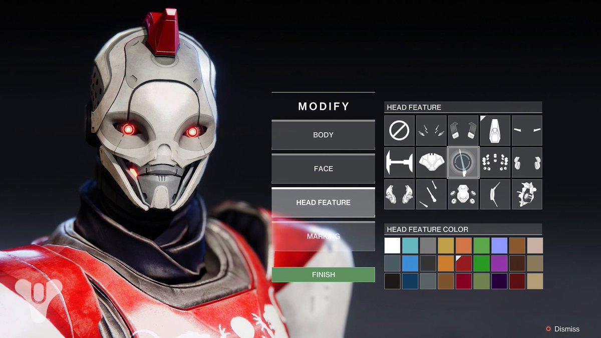 Be who you were meant to be, Guardian. Character customization is now available. Modify your Guardian's body type and face from the character select screen. ⚪