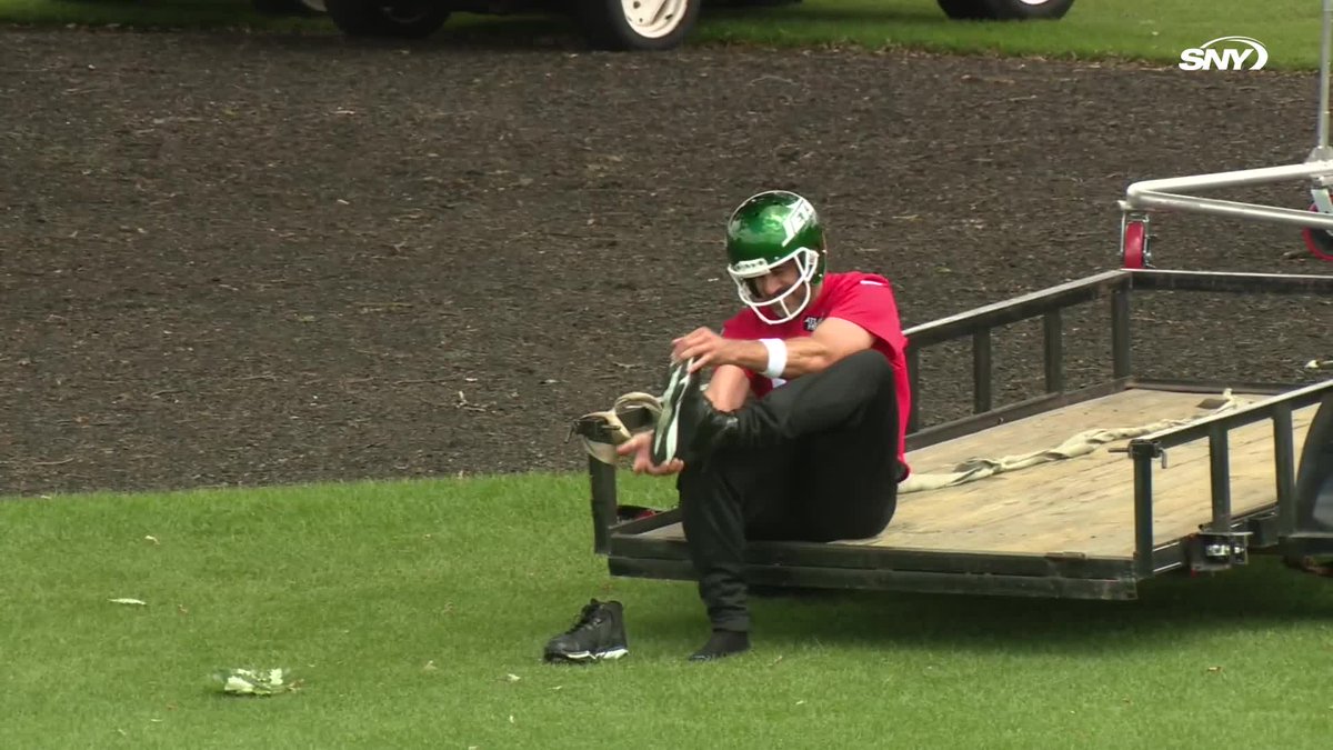 Yikes. Is Aaron Rodgers ok?