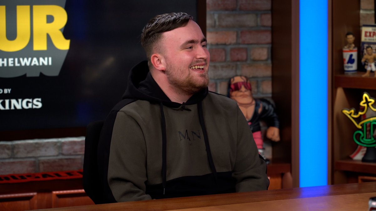 A quick stop at the MMA Hour studio for Luke Littler this afternoon chatting all things darts, UFC, football and WWE! 🎙️ Check out the full interview 👉