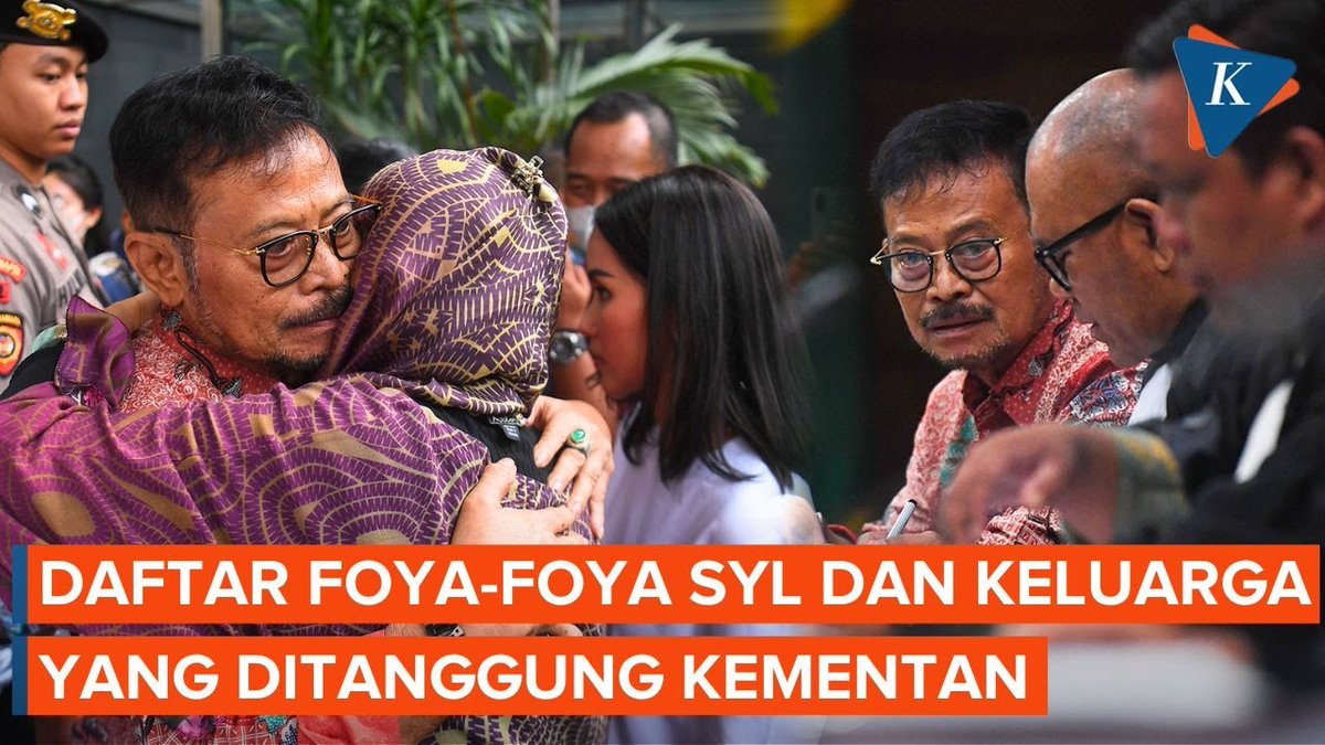 Daftar foya-foya SYL 👇