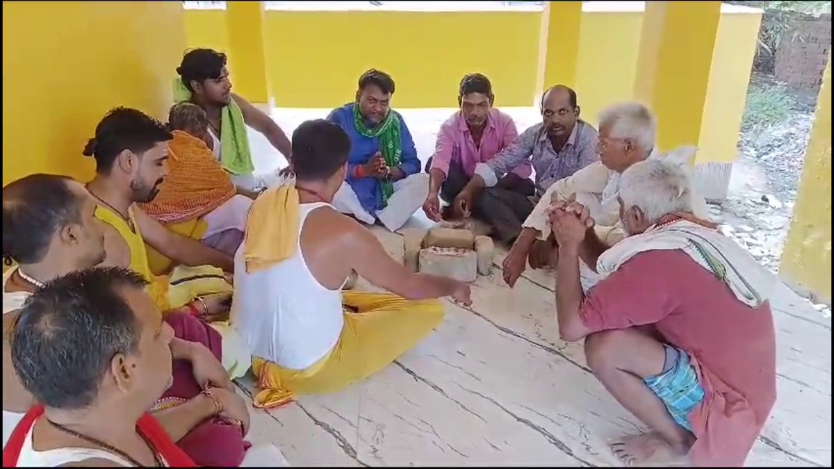 वैशाली में भीषण गर्मी को कम करने के प्रयास में स्थानीय लोगों ने 51 घंटे के यज्ञ का आयोजन किया #Vaishali #Weather #HotWeather