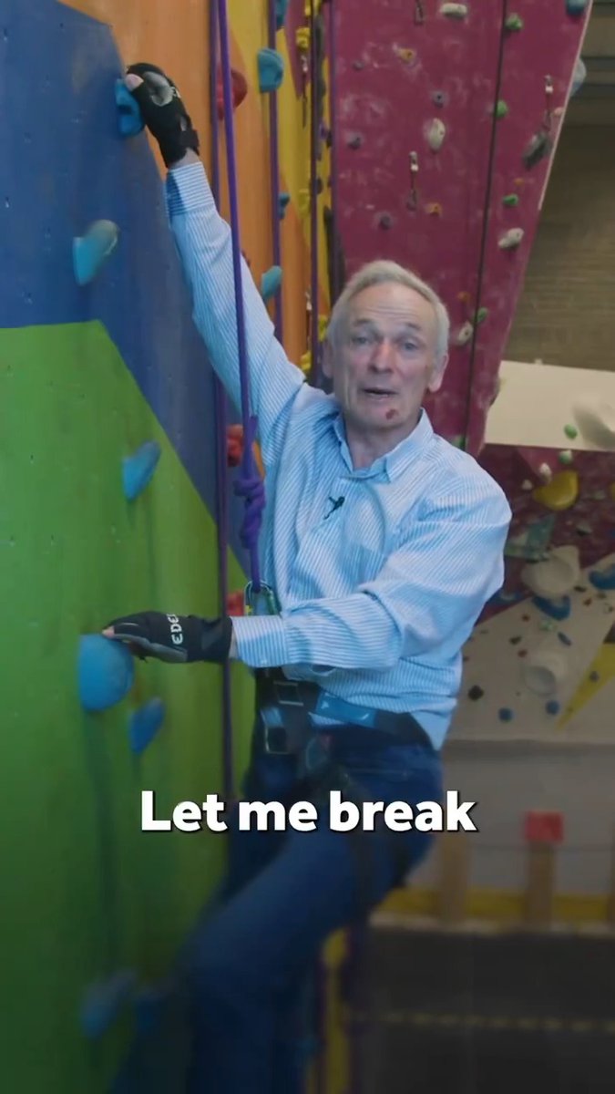 🧗Here’s Richard Bruton on a ROCK CLIMBING WALL to explain the new pay-related Jobseeker's Benefit, which Regina Doherty MEP worked on. On June 7th, vote No.1 Regina Doherty in Dublin.