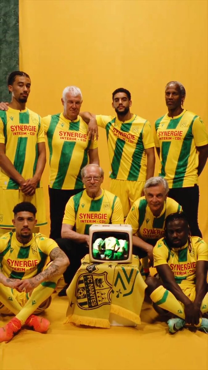 🧬 Notre héritage. Notre force. ⚔️ Notre tunique LEGACY 24-25 est prête. 🔬 FC Nantes x Macron Disponible sur et à la boutique officielle. #OnEstNantes