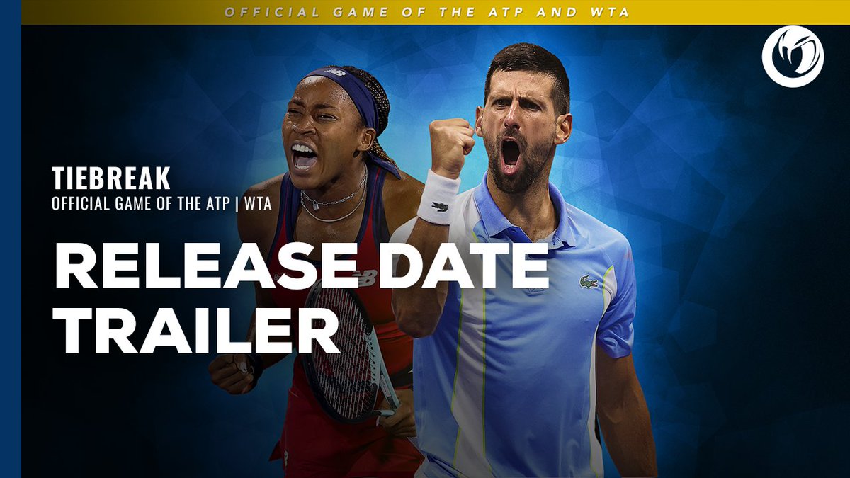 🎮 « TIEBREAK » 🎮 🔸 +120 membres du circuit 🔸 Calendrier ATP/WTA complet Le jeu vidéo officiel de l’ATP et la WTA sortira le 22 août 2024. 🎾