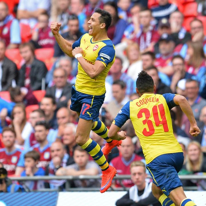 📆 Nine years ago today... Alexis' stunner helped us to our 12th FA Cup 🏆