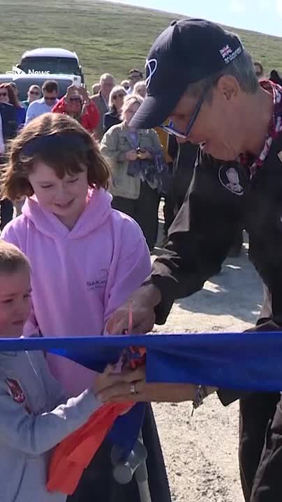 The UK’s first vertical rocket launch spaceport formally opens in the Shetland Islands.
