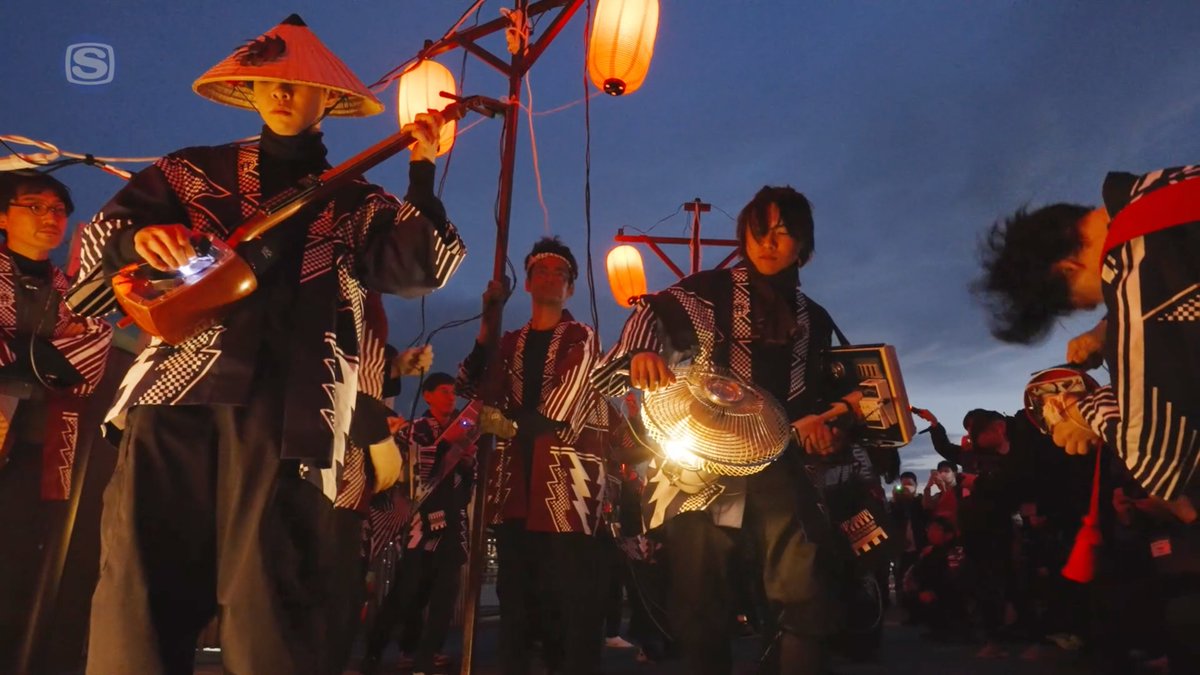 🏮映像公開🏮 発電山車とともに古家電で電磁祭囃子を奏で練り歩く奇祭『発電磁行列』決行の様子が公開されました⛩🚥⚡️ FULL▶︎ #スペシャ #発電磁行列 #electronicosfantasticos