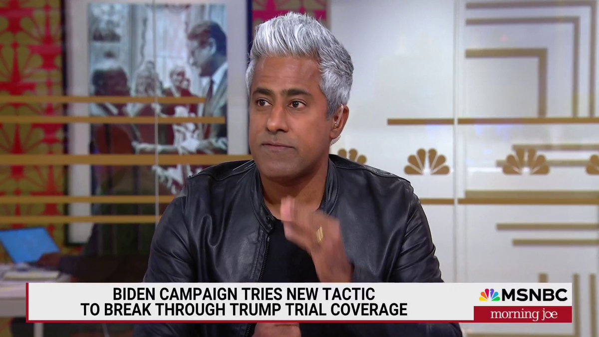 .The.Ink, from Anand Giridharadas: "American democracy is at risk because of the Democratic Party's risk aversion: not wanting to get messy, to do things that alienate a third of people... but if you're running against fascism in 2024, maybe a little less caution, a little more boldness, try stuff."