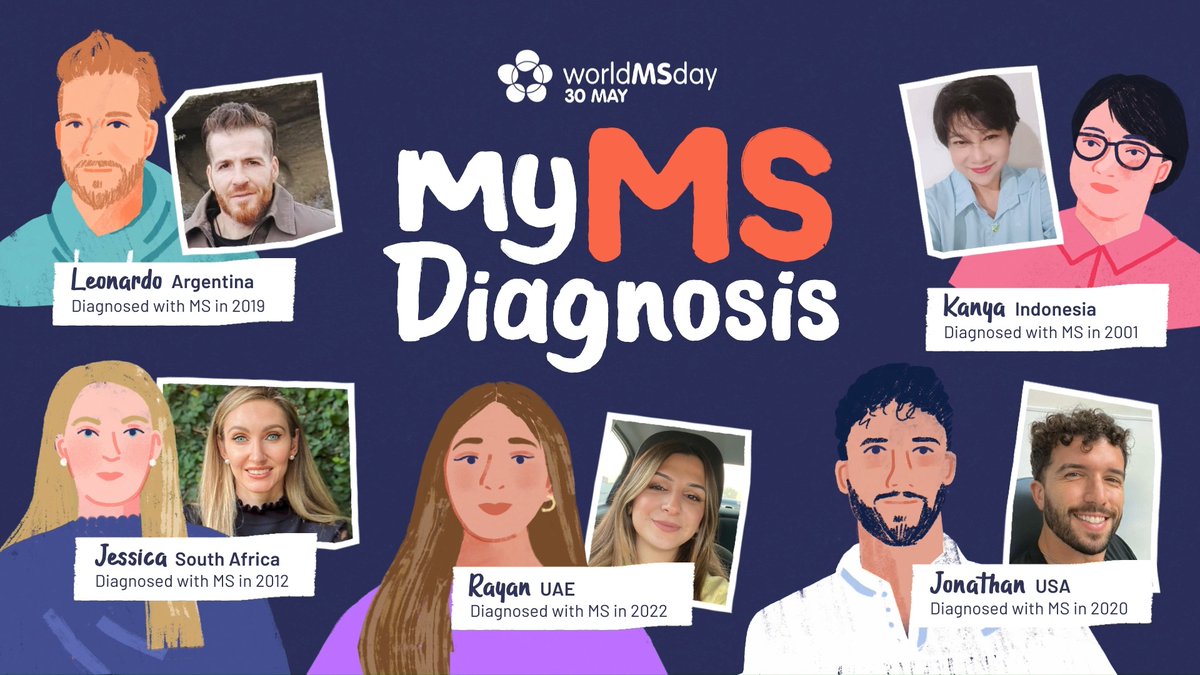 It’s World MS Day! With your help, we’re shining a light on what life is like with MS. Each story is as varied and unique as the people living it. Your diagnosis story reminds us that we’re in this together.