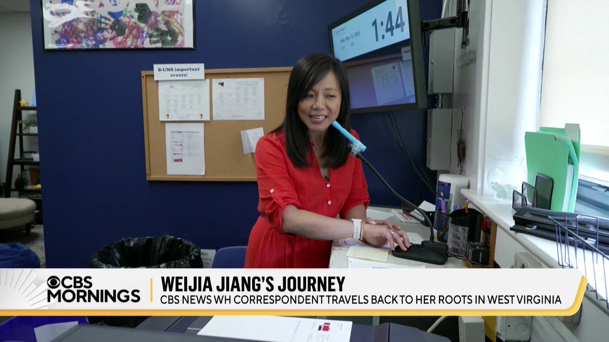 Next year, Weijia Jiang will be the first woman of color to serve as President of WHCA. But her story begins in an unexpected small town — and she took Vladimir Duthiers back home to share the emotional journey to reaching her dreams.