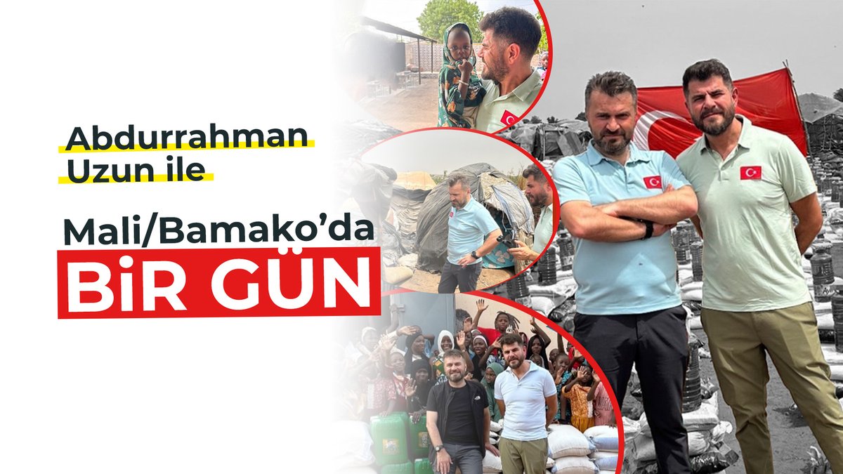 Abdurrahman Uzun kardeşim Mali/Bamako'da bir dağıtım gününde bana eşlik etti. Kendisini himayemiz altındaki yetimhanelerdeki yavrularımızla tanıştırdım. Her anınıza binlerce kez şükredeceğiniz bu yolculuğun tamamı YouTube’da: