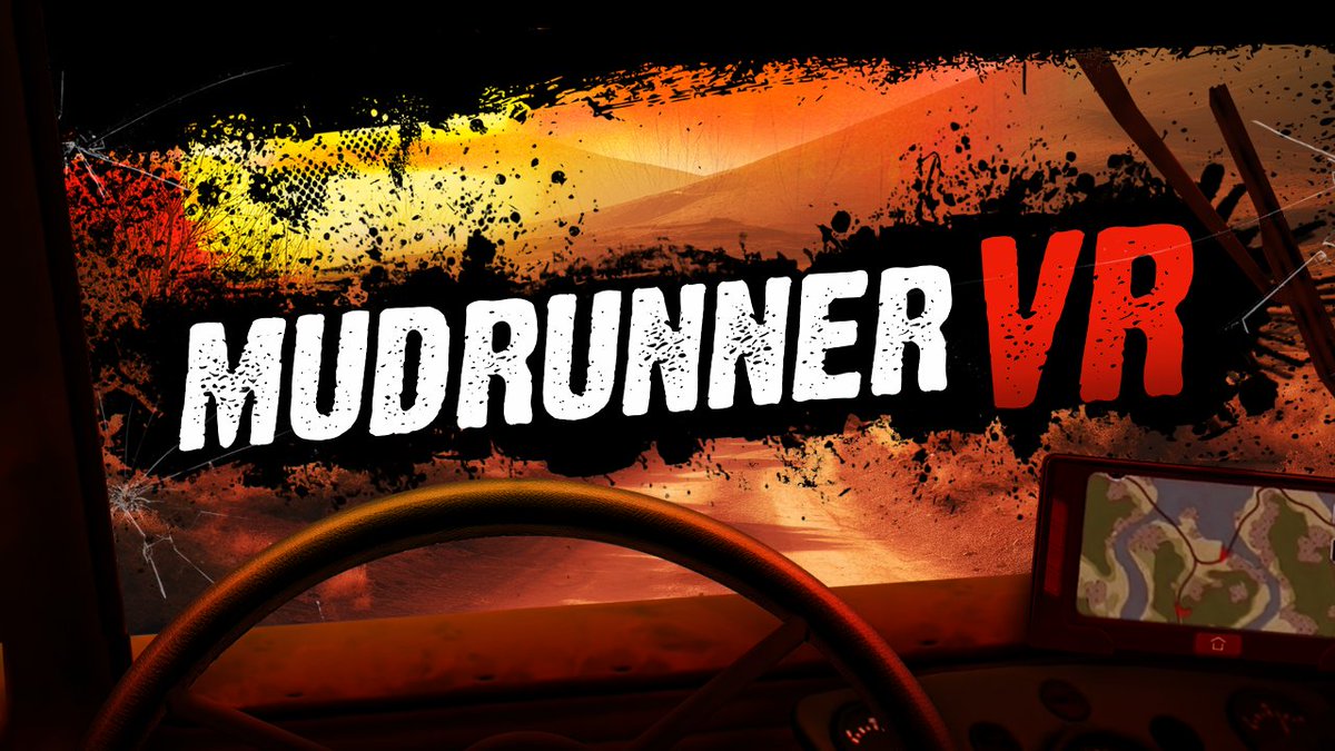 MudRunner VR is out now! 🥽 An immersive, off-road experience 🛻 Eight powerful all-terrain vehicles 🧭 Explore vast, untamed environments ⚠️ Overcome extreme conditions to get the job done Get it for Meta Quest 2, 3, &amp; Pro: