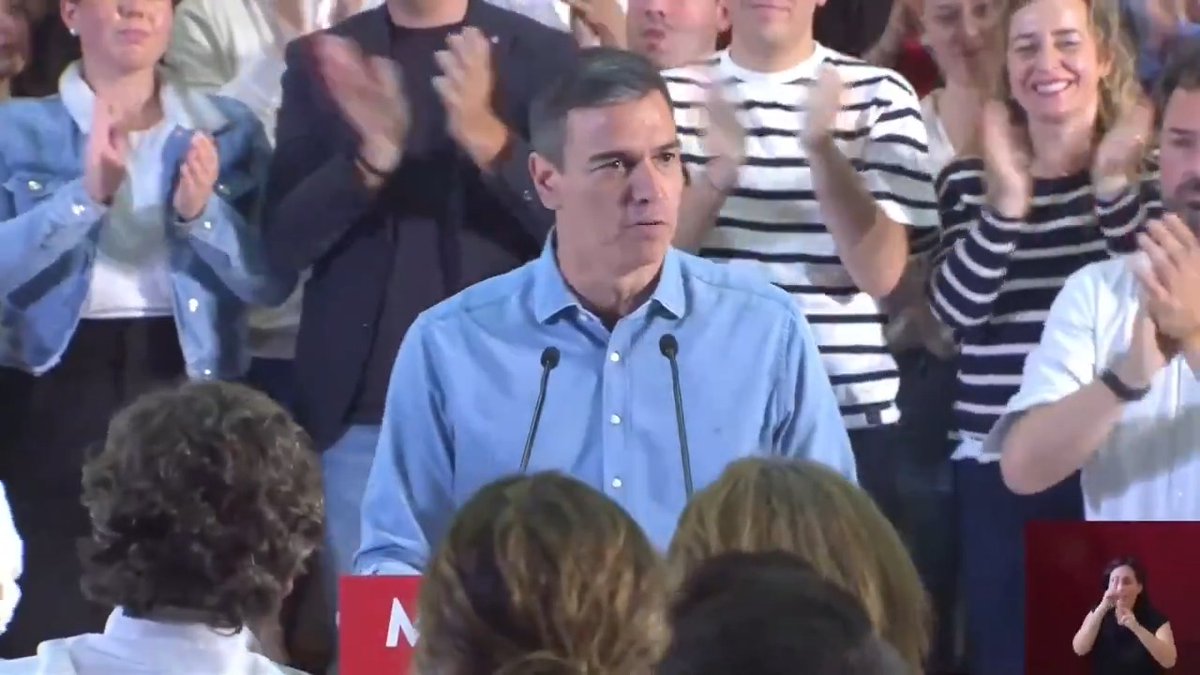 O estamos con la justicia social o estamos con Milei. Con la paz o con Netanyahu. Con el compromiso climático o con Aznar. Con la convivencia o con Ayuso. Con el juego limpio o con Feijóo. Quien quiera justicia social, convivencia, paz y juego limpio tiene que votar al PSOE el próximo #9J y no al PP ni a la internacional ultraderechista.