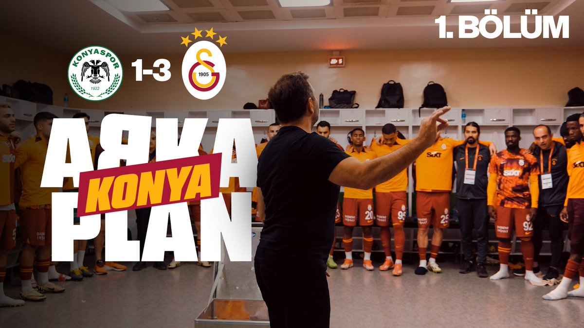 🎥 𝗔𝗿𝗸𝗮 𝗣𝗹𝗮𝗻 - 𝗞𝗼𝗻𝘆𝗮 şimdi Galatasaray YouTube Katıl'da 𝐘𝐀𝐘𝐈𝐍𝐃𝐀! 🔥 🤩 3 bölüm halinde yayınlayacağımız birbirinden özel bu içerikleri kaçırmayın! 💛❤️ 📲 Sen de hemen KATIL, hiçbir yerde görmediğin özel anları izle! ✅ ▶️