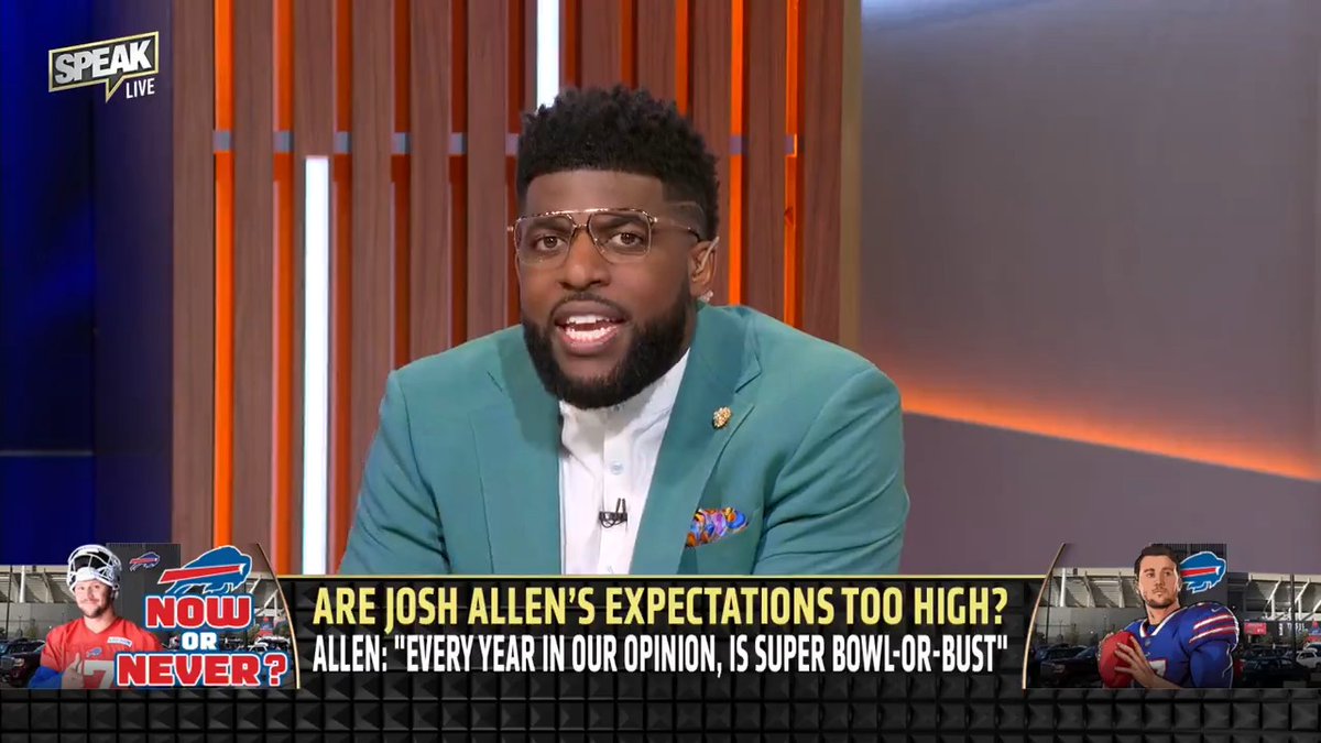.Emmanuel Acho keeps it real with #BillsMafia ... "The truth is, this is likely the worst season y'all will have in the last 5 years."