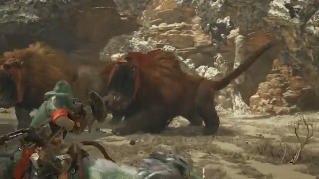 Outnumbered, but not outgunned. Turn the tables on attacking monsters with a swift transition to mounted combat on your Seikret, enabling you to immediately swap to a secondary weapon of your choice. #MHWilds