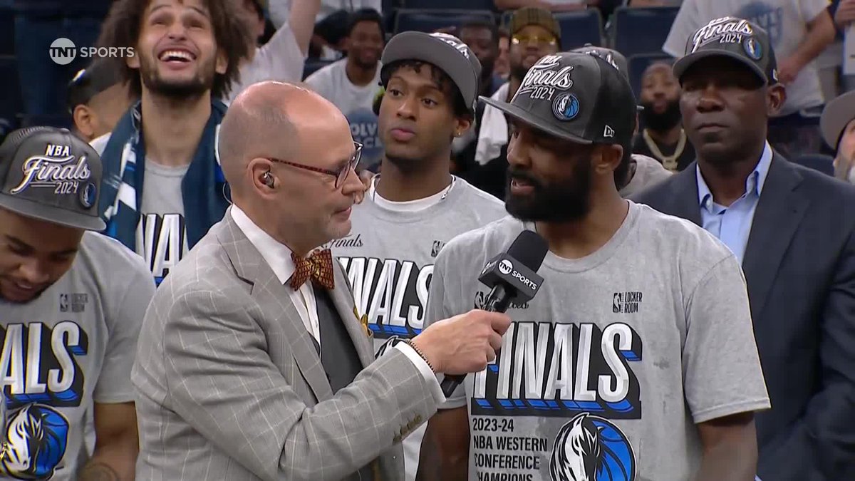 Kyrie: "Boston is in the way between our goal." 🍿