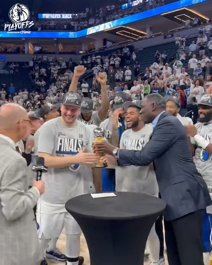 Your WESTERN CONFERENCE FINALS MVP: Luka Dončić. #OneForDallas // #MFFL