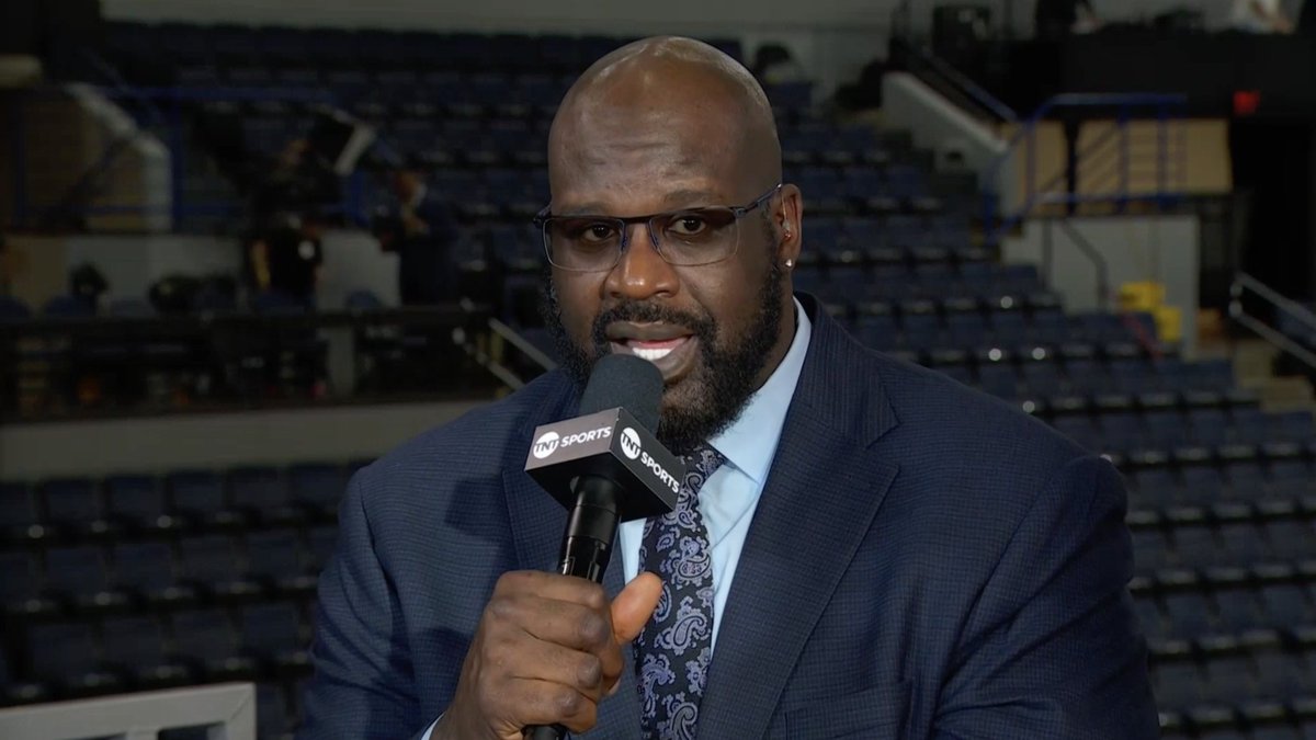 “The Celtics do not have three or four guys that can guard Luka. I like Dallas in this series. I like the way they're playing.” Shaq makes his NBA Finals pick 🔮