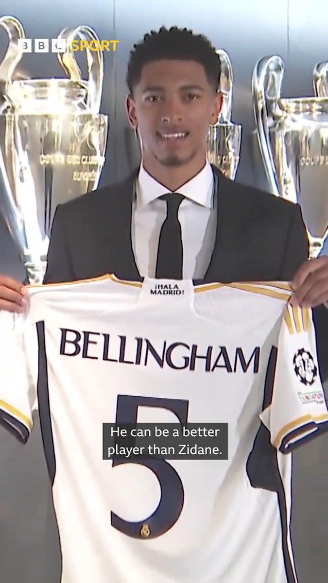 You can only choose ONE: Bellingham or Zidane? 🤯 #BBCFootball #UCL