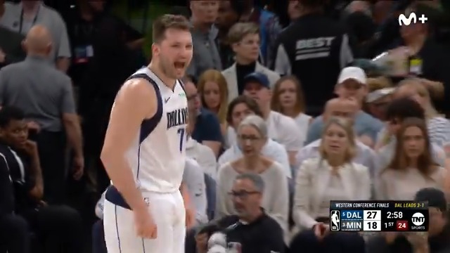 Dale RT, disfrútalo 3 veces (como ha hecho este CM), pásaselo a tu amigo que dice que Doncic no es tan bueno... Haz lo que quieras, ya no sabemos qué decir. 𝑳𝒐𝒌𝒖𝒓𝒂 𝑫𝒐𝒏𝒄𝒊𝒄 #TiempoDePlayoffs