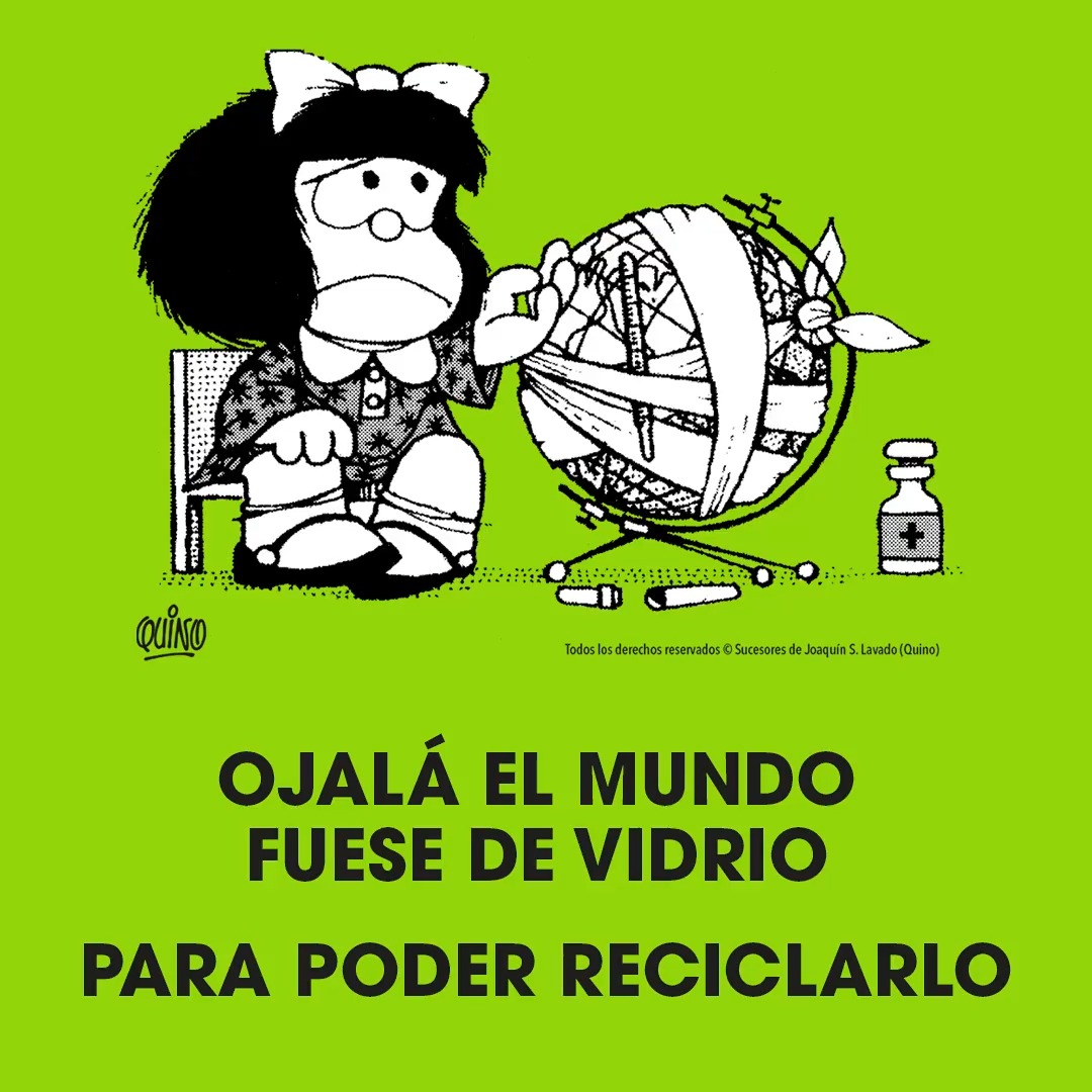 Mafalda es todo sabiduría. Da igual cuando leas esto 🤩🌍