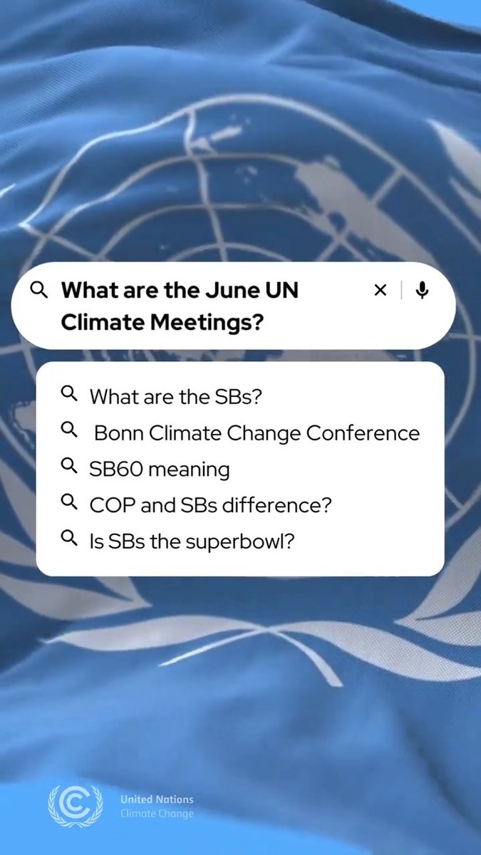 Delegates from around the world are coming to the #JuneClimateMeeting - to make progress on key issues ahead of #COP29. 📅 3-13 June 📍 Bonn, Germany 🔗 But what is the meeting all about? And is it the same as #SBs, #SB60 and #BonnClimateConference? 👇