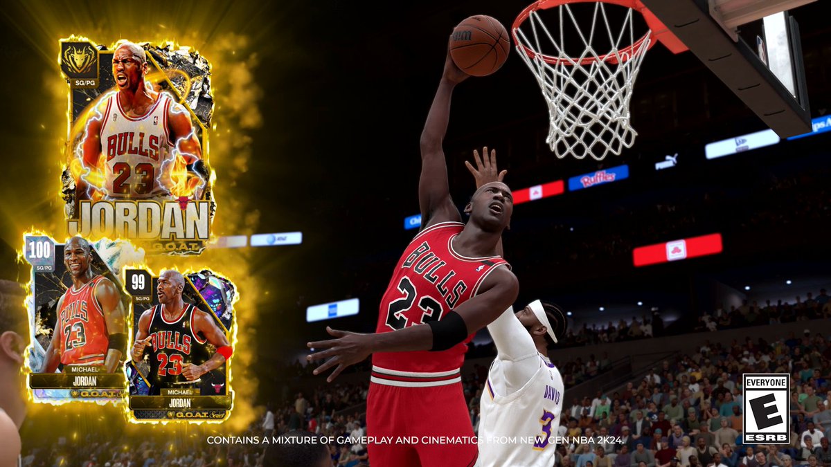 G.O.A.T. Series Michael Jordan and Ignite are out now! 😤