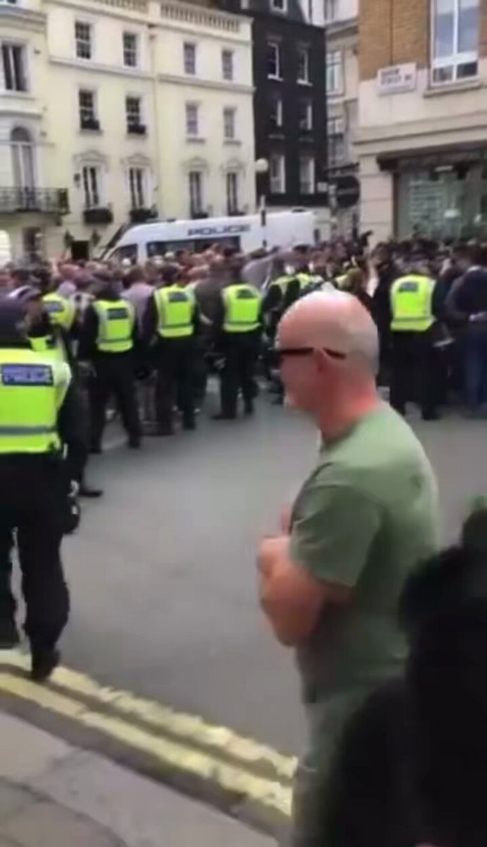 British patriots chanting,”Allah, Allah who the fûck is Allah.”