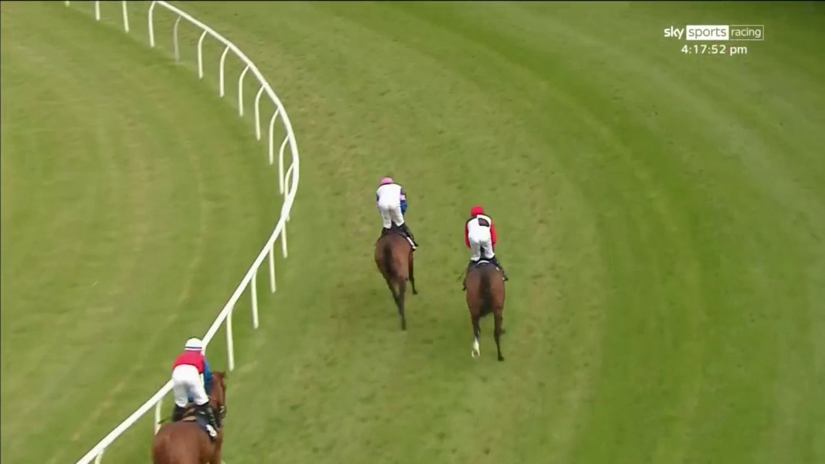 Gutsy! Trouville fends off Seek And Destroy to go one better at Chepstow Racecourse... Harry Joe Davies | Simon Crisford