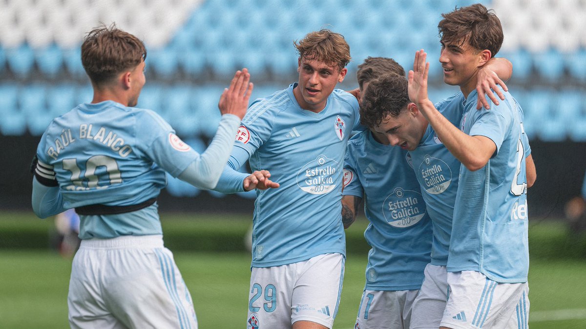 🩵 Todo o #RCCelta está con vós, rapaces. 🙌 Con 𝗔𝗙𝗢𝗨𝗧𝗘𝗭𝗔 a polo playoff, Canteira Celeste. 🎟️ Entradas en #CeltaFortunaMálaga