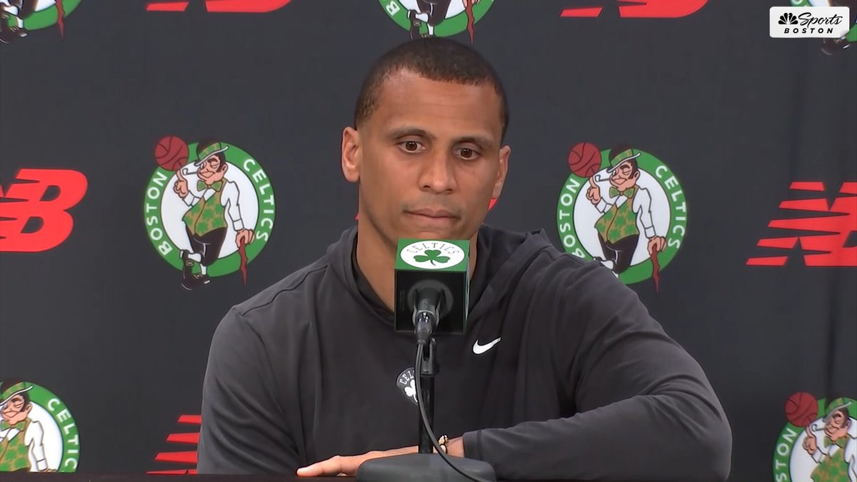 "The whole thing about that really pisses me off &amp; I think it's unfair to both of them" Joe Mazzulla has a strong response to the narrative about Jaylen Brown &amp; Jayson Tatum's relationship