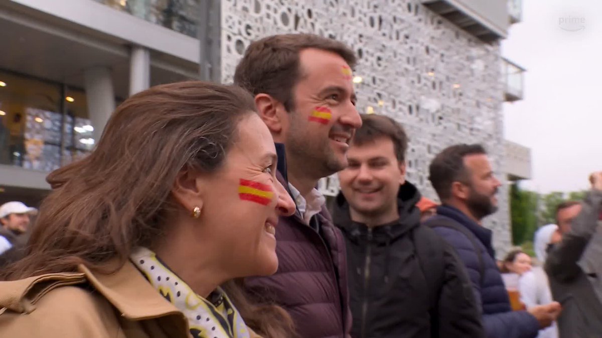😍 Les supporters du Stade Brestois 29 sont partout, même à Roland-Garros ! #RolandGarros