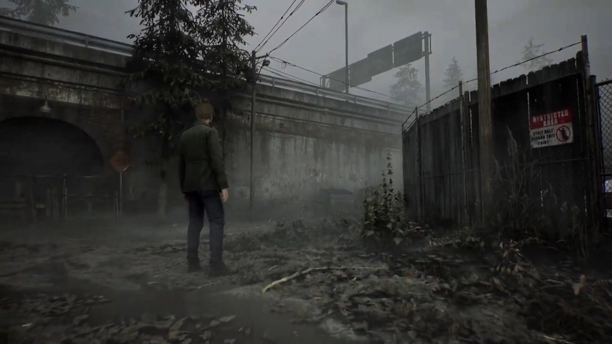 James Sunderland runs into the enigmatic Angela in Silent Hill's graveyard Watch the new Silent Hill 2 trailer and extended gameplay: